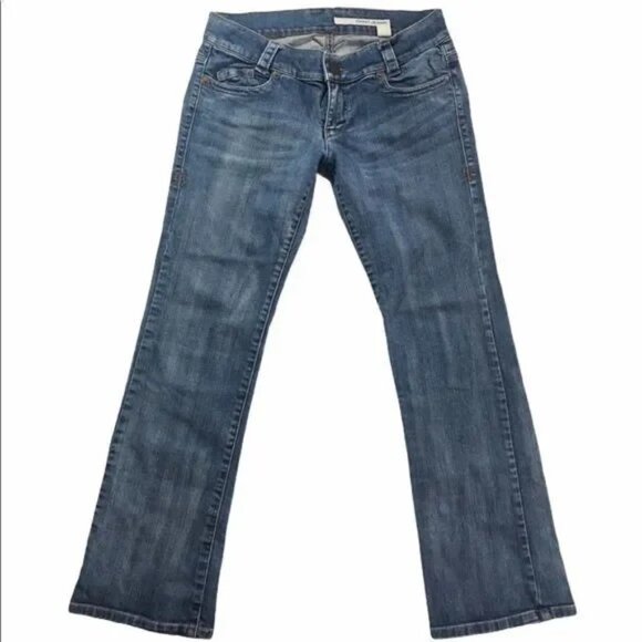 DKNY STRETCH BOOTCUT JEANS 9R- NICE! - Picture 1 of 9